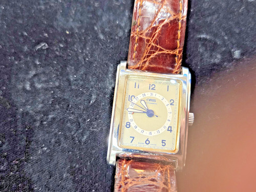 Vintage rectangle pointer date - vintage,