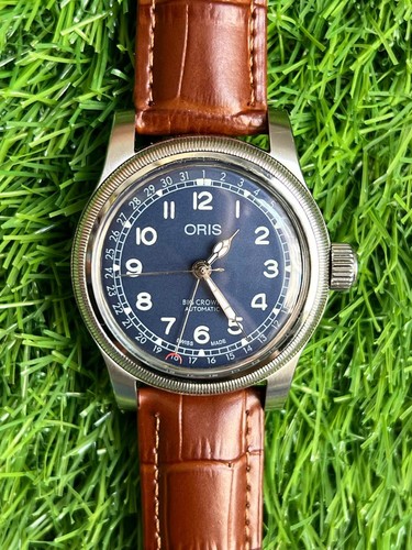 Oris big crown - pointer, date