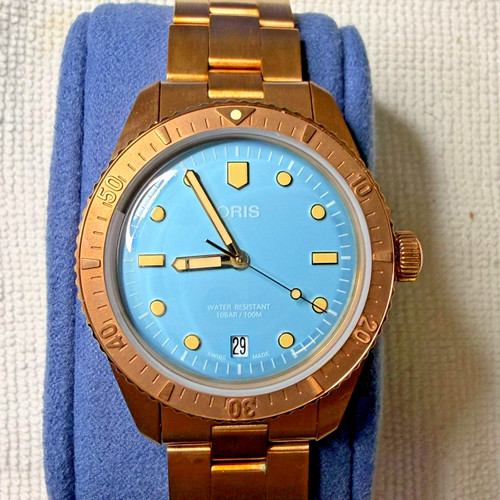 Oris divers sixty five - sixty-five, cotton