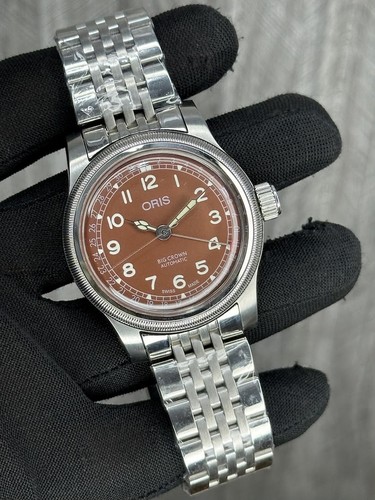 Oris big crown pointer - crown, date