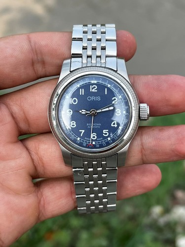 Oris big crown - big, date